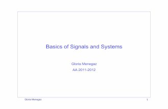Basics of Signals and Systems