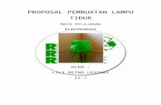 Proposal Pembuatan Lampu Hias 2