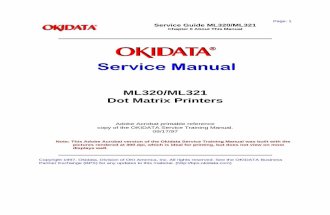 OKIDATA-SERVICE MANUAL ML320/ML321