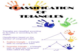 Triangles Classification Are a and Perimeter