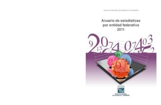 Anuario de Estadísticas por Entidad Federativa 2011
