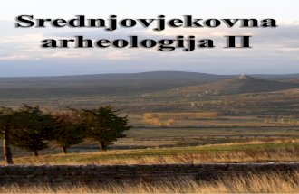 Srednjovjekovna Arheologija II