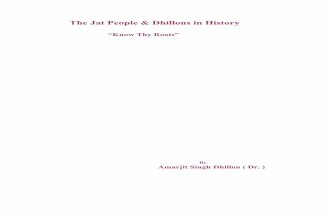 the Jat People Dhillons in History