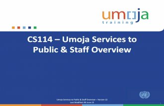 CS114 Umoja Services to Public and Staff Overview v15 RFP