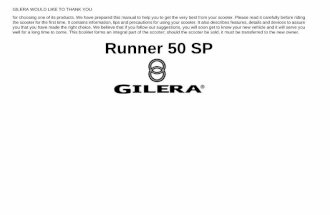 Manual GILERA Runner SP 50