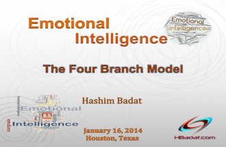 EMOTIONAL INTELLIGENCE: Four Branch Model