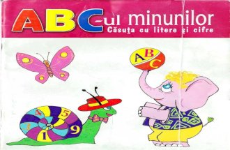 ABC-ul minunilor - Casuta cu Litere si Cifre