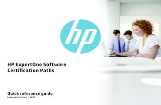 HP Certifications