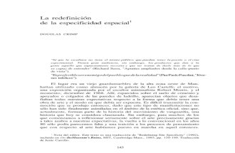 19772774 Douglas Crimpla Redefinicion de La Especificidad Espacial