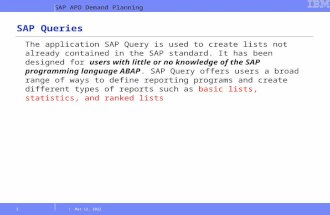 Training SAP ABAP Query
