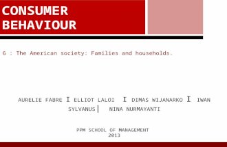 The American Society :  Family and Household Influence