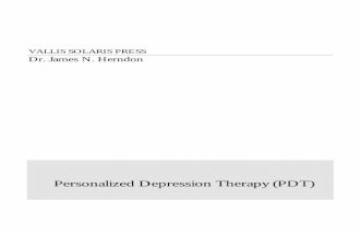 (Psychology) Personal Depression Therapy (by James Herndon, MD)