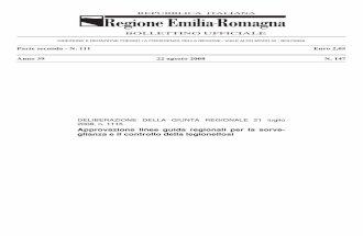 2008, Legionellosi Emilia Romagna