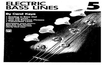 Carol Kaye - Electric Bass Lines No.5
