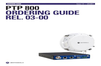 PTP 800 Order Guide Global