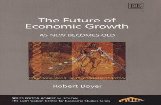 Robert Boyer - The Future of Economic Growth