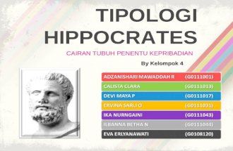 Psi Kepribadian Hipocrates