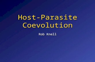 Host Parasite Coevolution