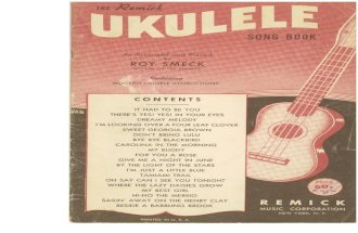 Roy Smeck's Ukulele Song Book