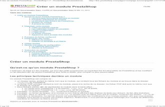 Créer un module PrestaShop - PrestaShop 1.pdf