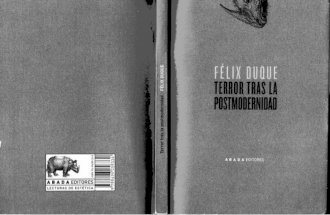68377738 Felix Duque Terror Tras La Postmodern Id Ad 2004