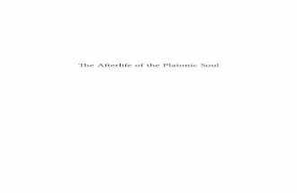The Afterlife of the Platonic Soul Reflections of Platonic Psychology in the Monotheistic Religions (Ancient Mediterranean and Medieval Texts and Contexts)