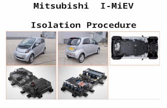Mitsubishi I-Miev isolation procedure.pptx