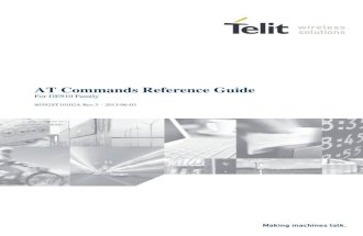 Telit DE910 at Commands Reference Guide r3