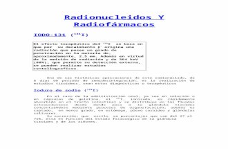 Radionucleidos Y Radiofármacos
