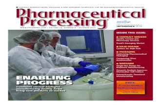 Pharmaceutical Processing 2013 Volume 28 Number 8