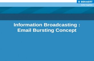 Information Broadcasting _ Email Bursting