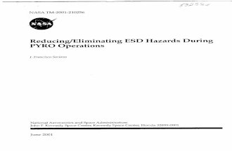 Reducing Eliminating ESD Hazards During PYRO Operations