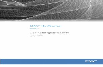 NetWorker Cloning Integration Guide