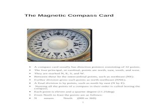 The Magnetic Compass Card