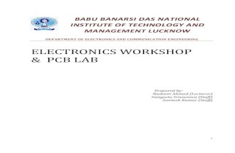 Electronics Workshop and Pcb Lab