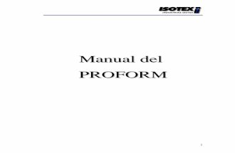 Manual Del PROFORM