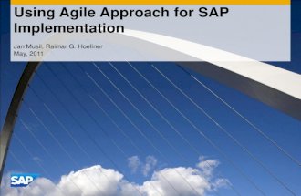 1608 Using Agile Approach for SAP Implementation