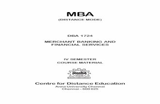 DBA 1724 Merchant Banking and Financial Services[1]