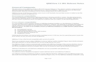 QlikView 11 Build 11271 SR1 Release Notes