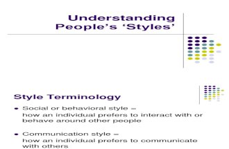 understanding people’s ‘styles’.ppt