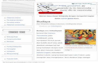 Budaya - Wikipedia Bahasa Indonesia, Ensiklopedia Bebas