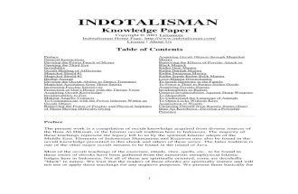 indotalismanic Knowledge Paper 1-1