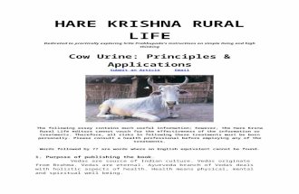 Cow Urine Principles & Applications