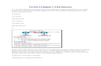 CCNA 2 Chapter 7 V4