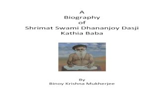 Biography-book Swami Kathya Baba