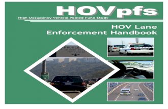 HOV Lane Enforce Handbook