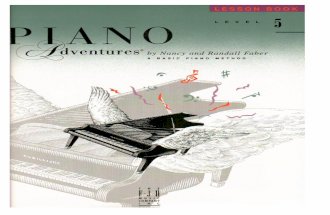 Piano Adventures Lesson Book Level 5