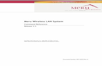 Meru Wireless LAN System