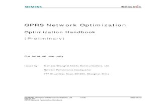 GPRS Optimization Handbook