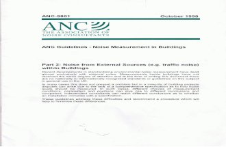 ANC Guidelines 9801 - Noise Measurement in Buildings - Part 2 Noise from external sources.pdf